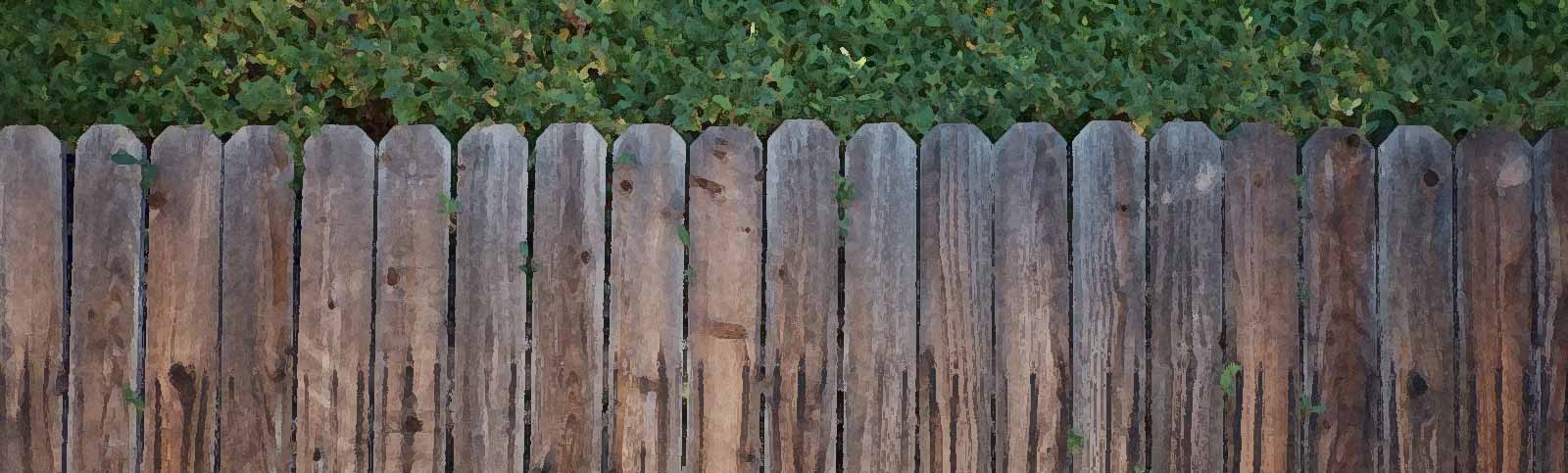 A Look at When to Repair a Wooden Fence, and When to Replace It